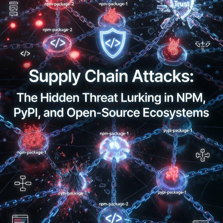 Supply Chain Attacks: The Hidden Threat Lurking in NPM, PyPI, and Open-Source Ecosystems