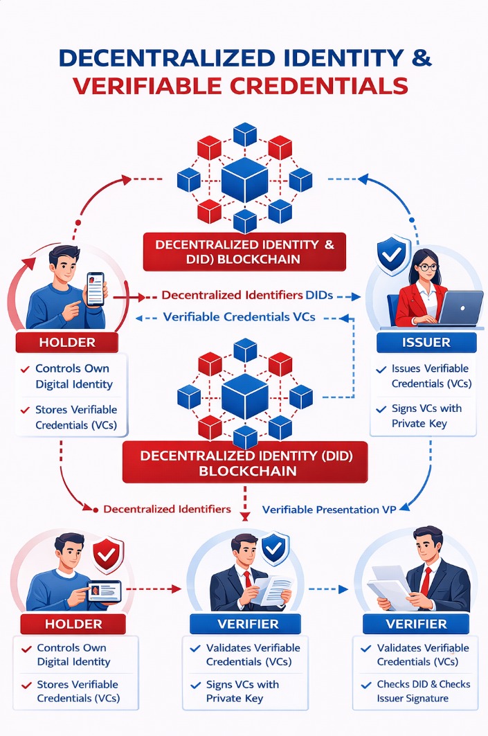Decentralized Identity and Verifiable Credentials Architecture