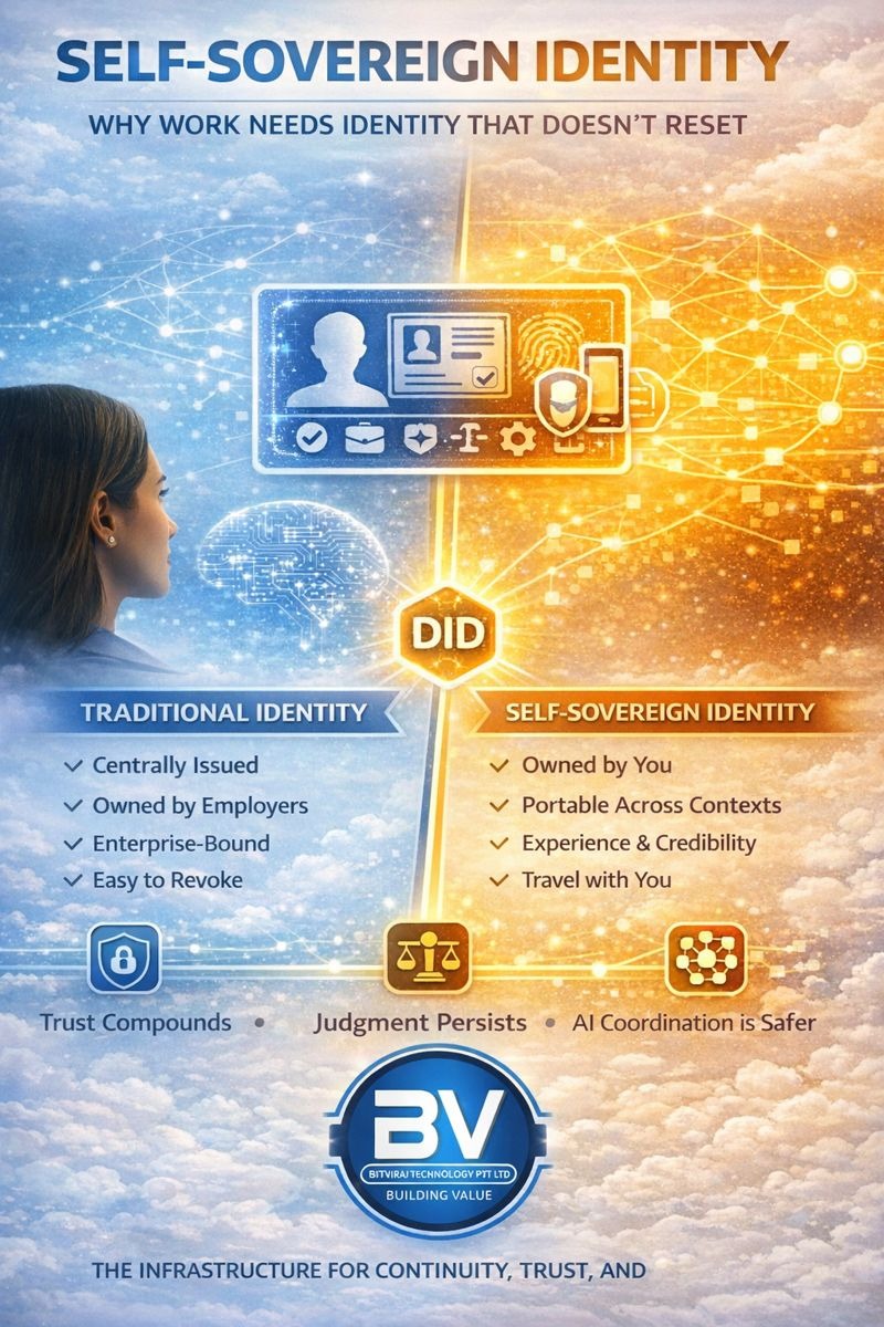 Self-Sovereign Identity Architecture and Flow