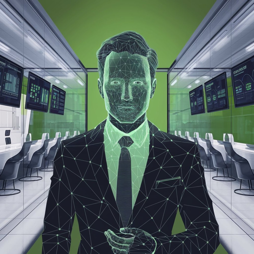 People in Meeting Discussing AI Implementation in Traditional Banking